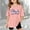 Pink, variant on Girls Tops Casual Graphic Tee for Kids and Youth Fashion Apparel Comfort Fit Spark Letters