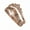 rosegold, variant on 2Pcs Rings for Women Non Tarnish,Tough Structure Stackable Rings,Soft Touch Cute Rings,Rosegold Plated