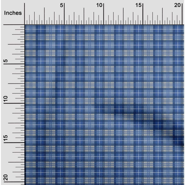 oneOone Viscose Chiffon Light Gray Fabric Madras Check Craft Projects Decor Fabric Printed By The Yard 42 Inches Wide