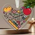 thumbnail image 7 of Farmhouse Wreath Decorative Gifts For Teachers During The Back To School Season Home Decor Hanging Acrylic Flat Pendant,Clear Household Pendant, 7 of 7