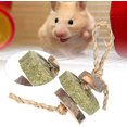 thumbnail image 4 of Pet Chewing Grass Cake, Rabbit Grass Cake String Applewood Small Animal for Teeth Grinding for Teeth Care, 4 of 8
