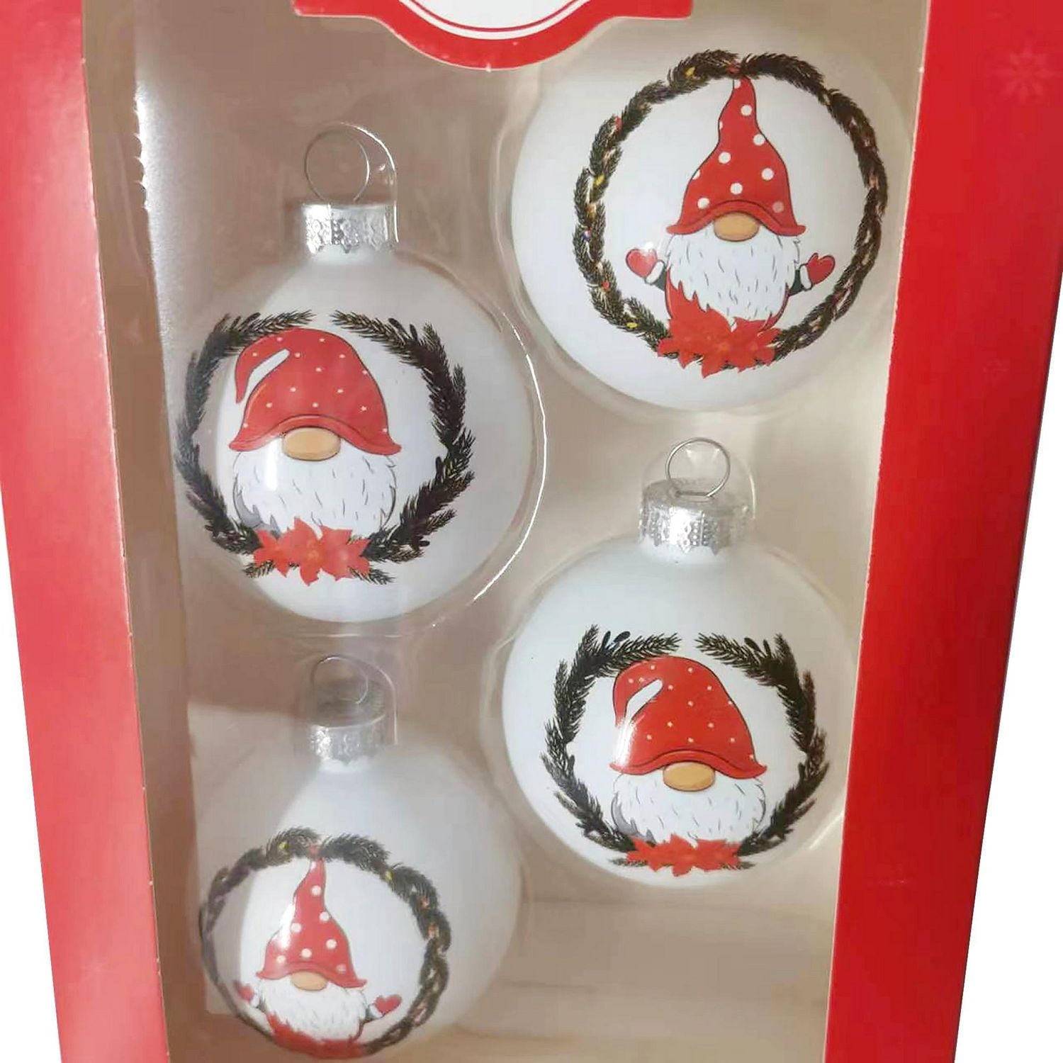 TEMPS DE VACANCES 65 MM * 4CT ORNEMENT GNOME