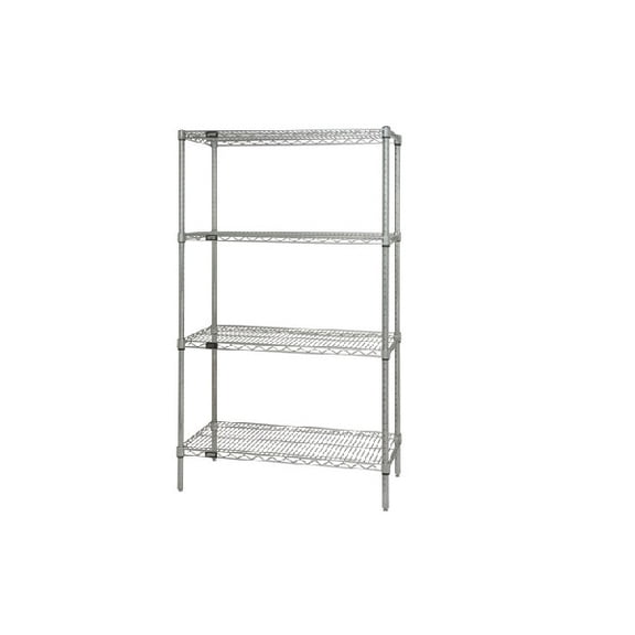 Quantum Wireless Shelving Unit - Chrome WR54-2472C
