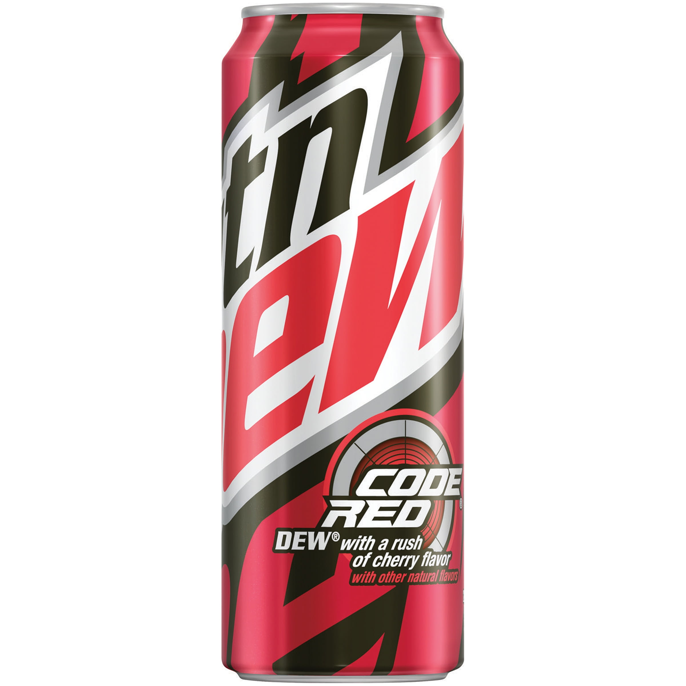 Mtn Dew Code Red Cherry Soda 24 Fl Oz Can Walmart Com Walmart Com