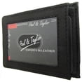 thumbnail image 3 of Paul & Taylor  Leather Front Pocket Credit Card ID Holder Wallet (Men), 3 of 8