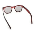 thumbnail image 7 of Gentlemanly Retro Horn Rim Hipster Fashion Plastic Sunglasses [Red - Grey], 7 of 7