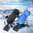 thumbnail image 1 of Ice Scraper for Car Windshield with Mitt 1 Pack Snow Ice Scraper Remover Tool with Waterproof Glove for car Window & Windshield, Scratch-Free(Blue), 1 of 5