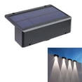 thumbnail image 4 of Luz Solar para valla Exterior, accesorio de iluminación LED decorativo, luz Solar para cubierta, luz Exterior para , patio, porche Luz blanca, 4 of 7