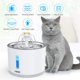 thumbnail image 2 of Fuente Aleko: Fuente para gatos súper silenciosa de 81 oz/2,4 l, con nivel de agua/vista nocturna LED/3 filtros de carbón para gatos, perros y pájaros ACTIVE Biensenido a ACTIVE, 2 of 5