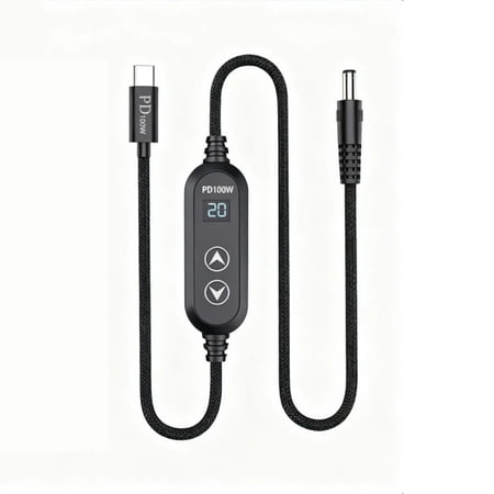 Type C to Chargers with Adjustable Voltages Enabling PD100W Fast Charging on Legacies Devices Compatibility