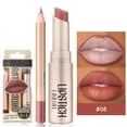 thumbnail image 1 of Set de Labial Mate y Delineador | No Deja Marca en la Taza | Tonos Nude de Larga Duración | Aplicación Suave | Mezcla Perfecta | 12 Colores | Uso Diario | Acabado Natural y Elegante | 1 Paquete, 1 of 1