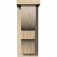 thumbnail image 2 of 5 1/2"W x 10"D x 14"H Ridgewood Smooth Corbel w/Backplate, Douglas Fir, 2 of 9