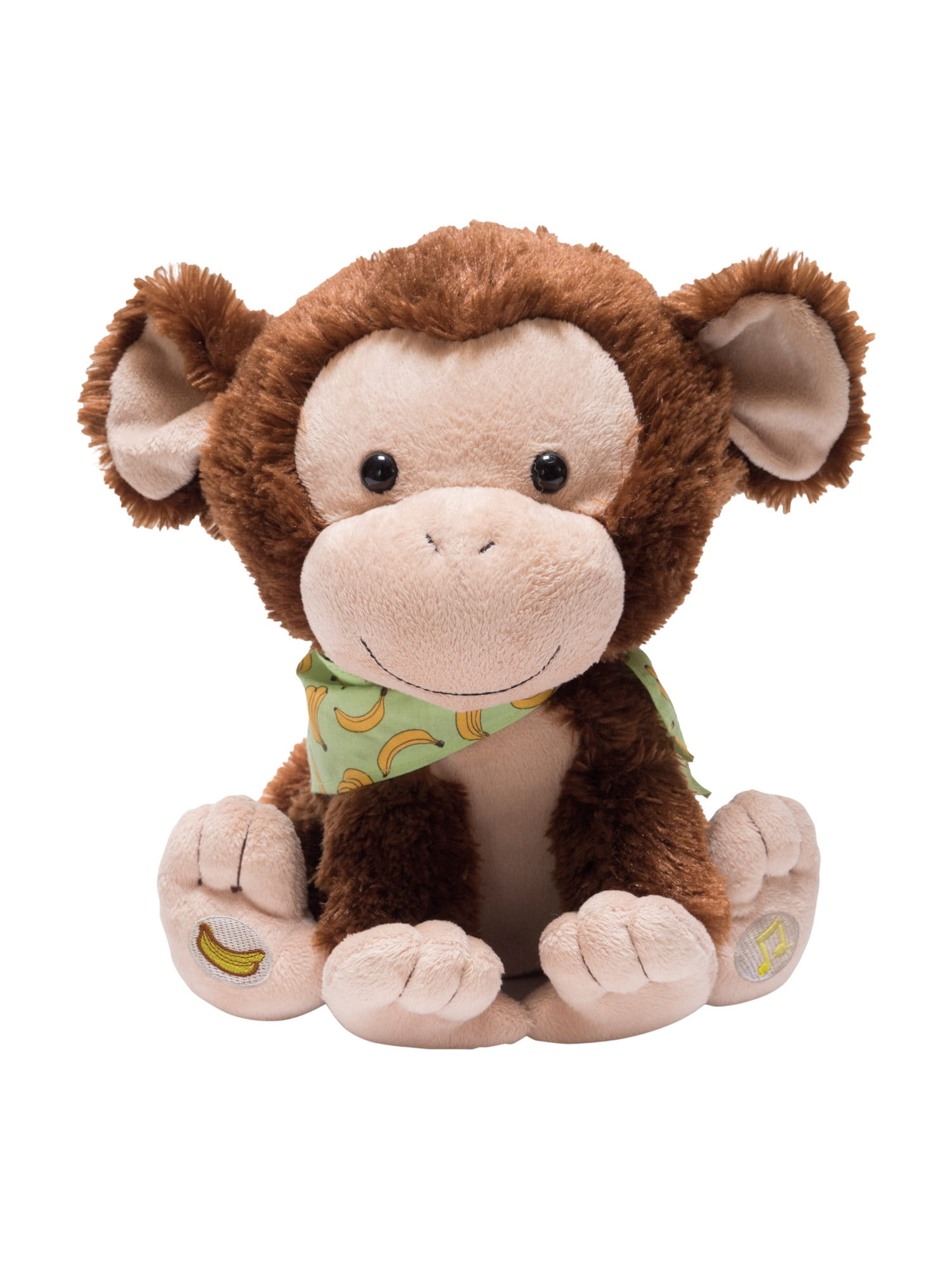 Cuddle Barn My Monkey Marvin Animated Plush Toy - Singing Playing Stuffed  Animal 