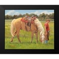 thumbnail image 2 of Dudley, June 24x20 Black Modern Framed Museum Art Print Titled - Two of A Kind, 2 of 5