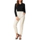 thumbnail image 2 of INSPIRAR CHIC Blusa de Manga Larga con Cuello Peter Pan y Botones Decorativos en la Espalda XS Negra, 2 of 8