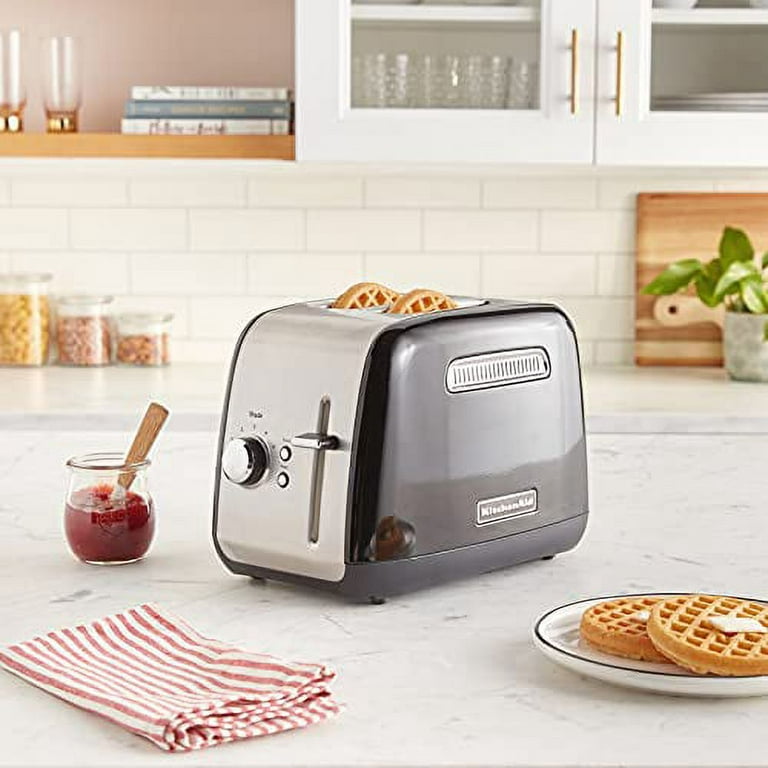 KitchenAid 2-Slice Long-Slot Toaster with High-Lift Lever in Onyx