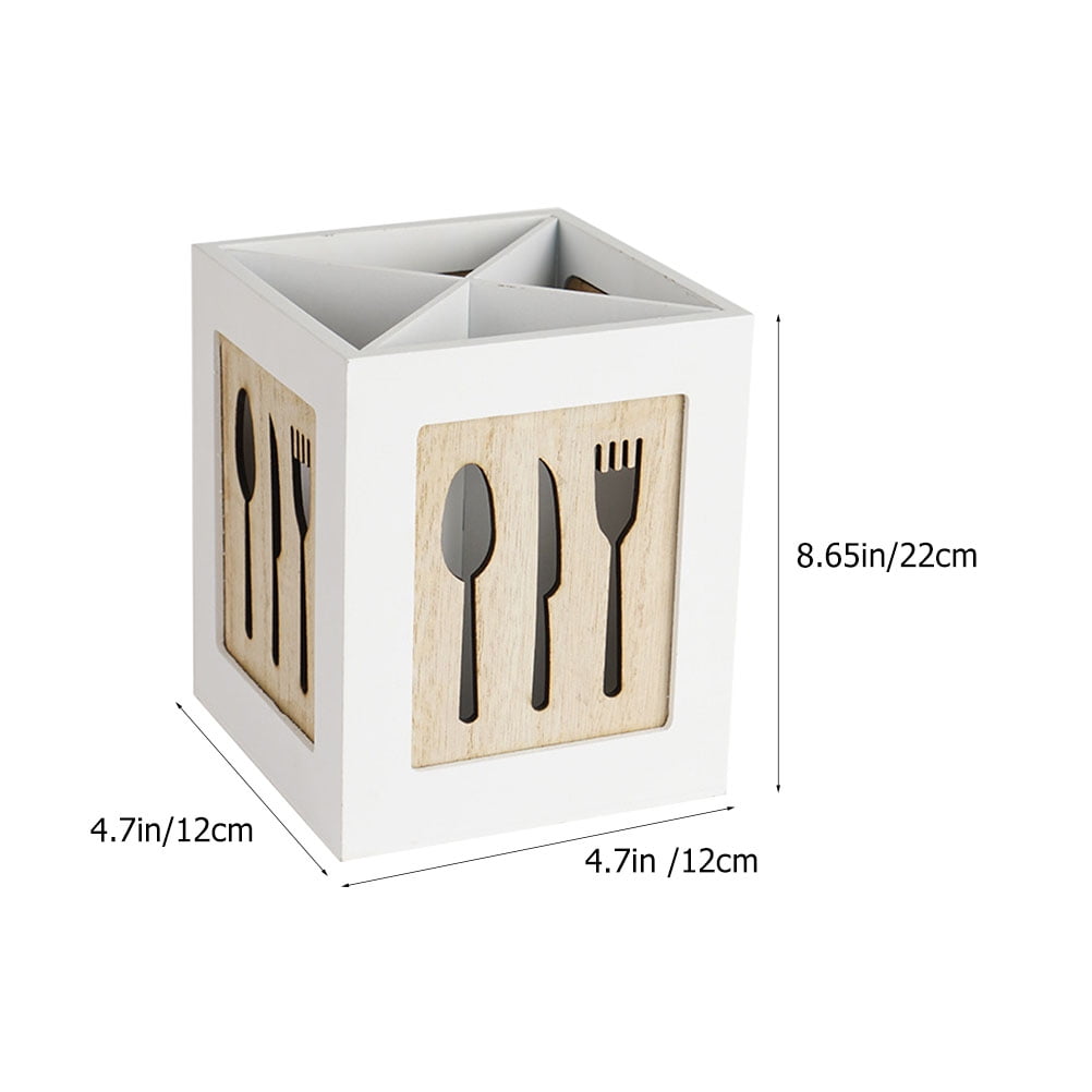 Utensil Crocks, Knife, Fork And Spoon Storage Cage, Multi-function Pot,  Spatula, Fork, Whisk Storage Drain Rack, Cutlery Storage Box, For Kitchen  Counter And Cabinet, Kitchen Organizers And Storage, Kitchen Accessories -  Temu