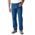 thumbnail image 1 of Wrangler Men's Big & Tall  Relaxed Fit Stretch Jeans - Tall - 48    38, Stonewash Blue, 1 of 6