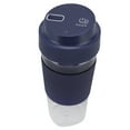 thumbnail image 4 of Exprimidor eléctrico portátil de 300 ml, 1200 mAh, con carga USB, ideal para oficina, hogar y viajes, color azul, 4 of 14