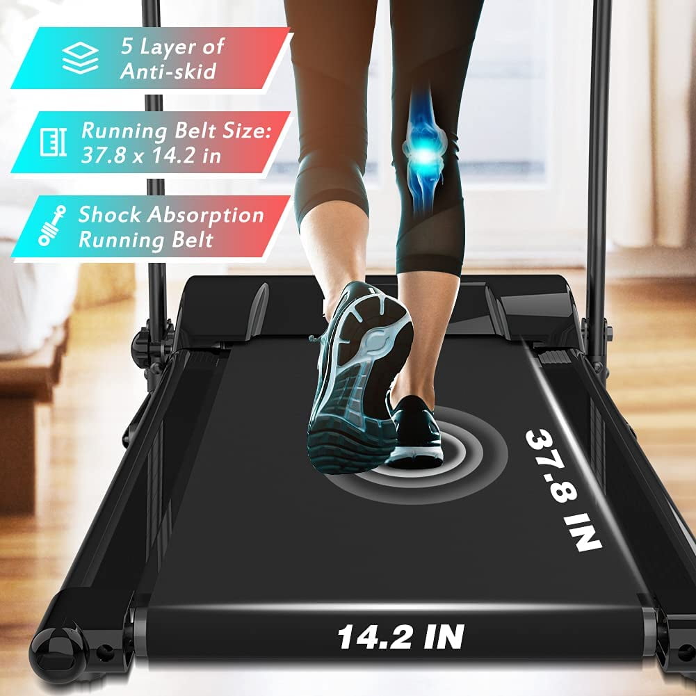 Buy Redliro Portable Folding Treadmills for Home Gym Heart Rate Sensor