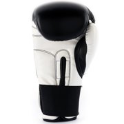 UFC Compact Bag Gloves - L/XL, White/Black - Heavy Bag Training Gloves for Boxing & Mixed Martial Arts, with Form-Fit Ergonomic Hand Compartment