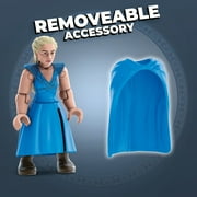 MEGA MCX Heroes HBO Game of Thrones Daenerys Targaryen Micro Action Figure, Building Toys for Kids