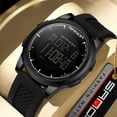 thumbnail image 2 of Digital Watches for Men Women Waterproof Unique Watch Stopwatch Countdown Alarm Analog Silicone Strap  Case, 2 of 10