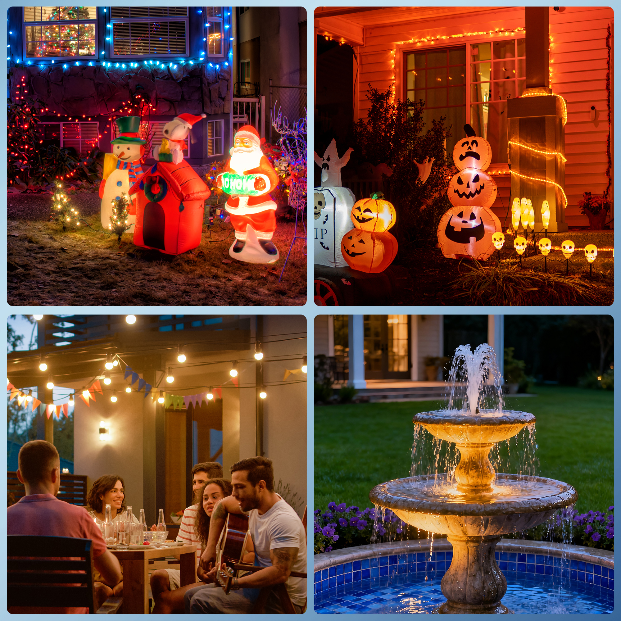 Dewenwils Outdoor Plug-in Christmas Light Timer photo 6