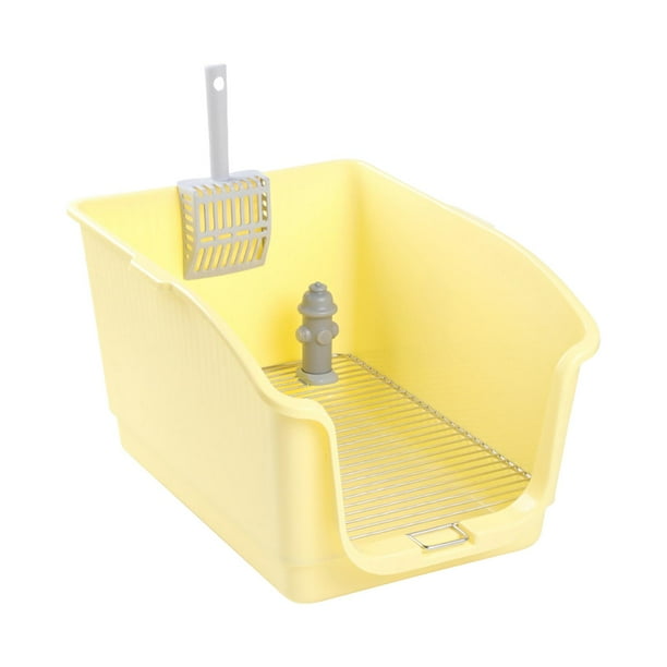 Dog Toilet, Puppy Potty Tray Bedpan, Dog Litter Box, Detachable Keep