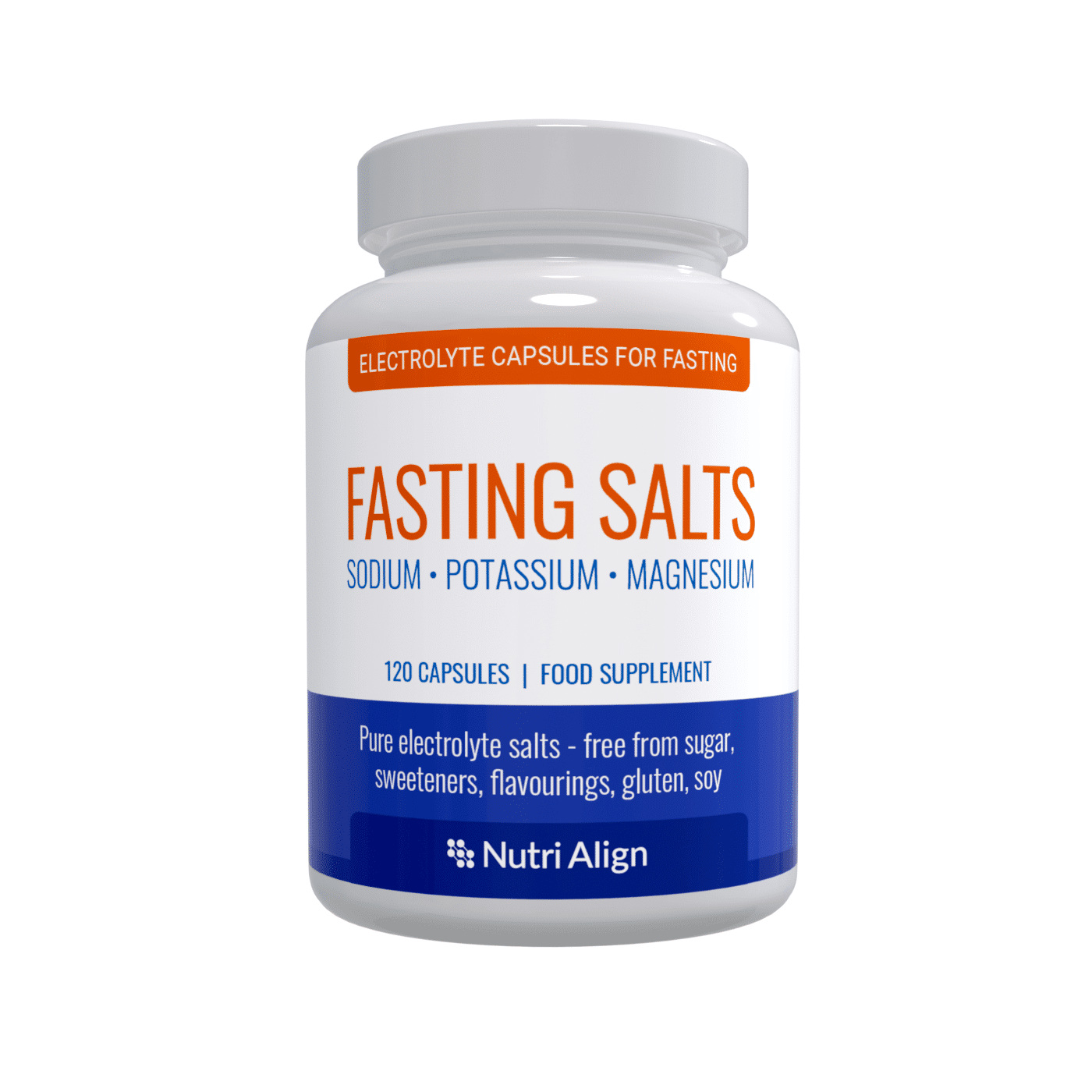 Fasting Salts Capsules Pure Electrolyte Supplement for Extended
