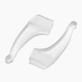 thumbnail image 4 of Flexible Silicone Glasses Ear Grips, Anti-Slip Eyeglass Ear Grips, Non‑Slip Eyewear Retainer Hooks, Comfort Ear Sleeve Accessories to Prevent Spectacles from Slipping 1Pair (Large Size), 4 of 5