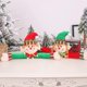 thumbnail image 1 of Navidad cortina hebilla cortina Tieback Santa Claus muñeco de nieve Reno accesorios para dormitorio sala de estar 2 uds, 1 of 2