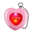 thumbnail image 2 of Rewenti Windproof Refillable Love Inflatable Lighter Keychain Pink Butane Open Flame Lighters for Key Chain Pendant Kitchen Candles, 2 of 5