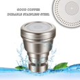 thumbnail image 4 of Cabezal de grifo de cocina giratorio de 360° de latón macizo para caño de repuesto 3 modos antisalpicaduras y ahorro de agua caño de grifo de cocina y baño (latón macizo) JAMW Sencillez, 4 of 5