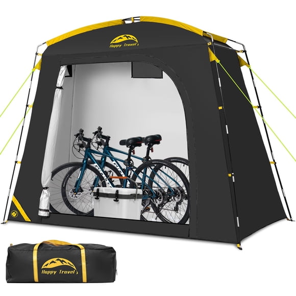 Caseta para guardar bicicletas Happy Travel, impermeable para 2 a 5 bicicletas