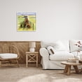 thumbnail image 3 of Stupell Industries Cowboy with Cattle Watercolor Animals & Insects Painting White Framed Art Print Wall Art, 24 x 24, 3 of 9