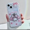 thumbnail image 3 of Hello Kitty Kuromi Clear Phone Case For Samsung Galaxy A02 A02S A03 A03S A11 A10S A20S A30S A50S M01S M02S M10S M12 M40S Cover, 3 of 5