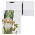 thumbnail image 3 of Leaves Fairies Dwaeves 3 Ring Binders 1.5 inch Hardcover File Folders with Interior Pockets A4 Size Organizer for School Office Hospital Set of 2, 3 of 8