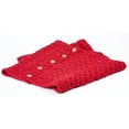 thumbnail image 2 of Ladies Irish Wool Snood Red Scarf Made By Aran Woollen Mills, One size, 2 of 5