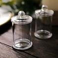 thumbnail image 6 of Efavormart 12 Pack | 3.5" Plastic Candy Jars, Disposable Favor Goodie Containers With Clear Lids, 6 of 11