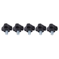 thumbnail image 2 of 5Pcs M8 Plastic Triangular Arc Handle Screws Hand‑Twisted Locking Bolt Fastener 18mm, 2 of 14