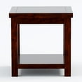 thumbnail image 3 of Furniture of America Granger Transitional Wood 1-Shelf End Table in Cherry, 3 of 8