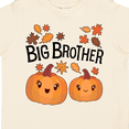 thumbnail image 4 of Inktastic Big Brother Pumpkins with Fall Leaves Boys Toddler T-Shirt, 4 of 5