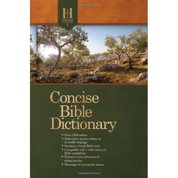 Pre-Owned Holman Concise Bible Dictionary (Hardcover) 0805495487 9780805495485