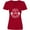 Red, variant on Sickle Cell Awareness Month September with Red Ribbon Women's V-Neck T-Shirt