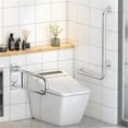 thumbnail image 3 of Zeiwohndc Stainless Steel Toilet Handle 23.6" Heavy Duty Support for Disabled & Elderly, 3 of 8