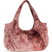 No Boundaries - Panne Velvet Satchel
