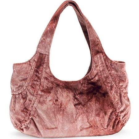No Boundaries - Panne Velvet Satchel