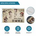 thumbnail image 6 of Sweet Home Placemats Set of 4, Western Stars Bird Houses Country Vintage Placemats for Dining Table, Place Mats for Kitchen Tabletop, Waterproof Wipeable Dining Table Mats Set, 6 of 9