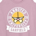 thumbnail image 3 of Garfield - Annoyed University - Women's Racerback Tank Top, 3 of 5
